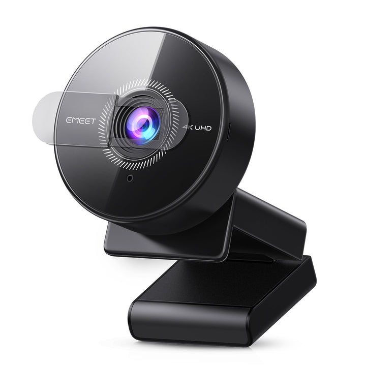 EMEET C950 4K Webcam für PC, 8 Megapixel 4K UHD, PDAF-Autofokus, Mikrofon mit Geräuschunterdrückung,