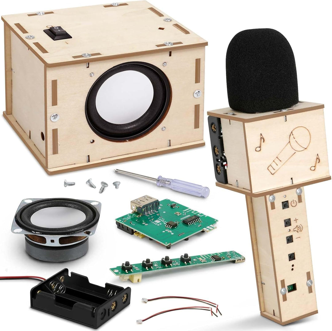 DIY Bluetooth Lautsprecher und Mikrofon Set, Elektronik Bausatz, Bluetooth Lautsprecher Bausatz, Hol