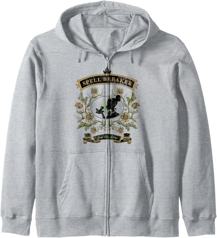 Disney Princess & The Frog Spell Breaker Floral Silhouette Kapuzenjacke