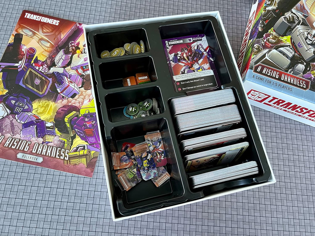 Renegade Game Studios RGS02342 Transformers Deck-Building Game: A Rising Darkness Expansion Spiel