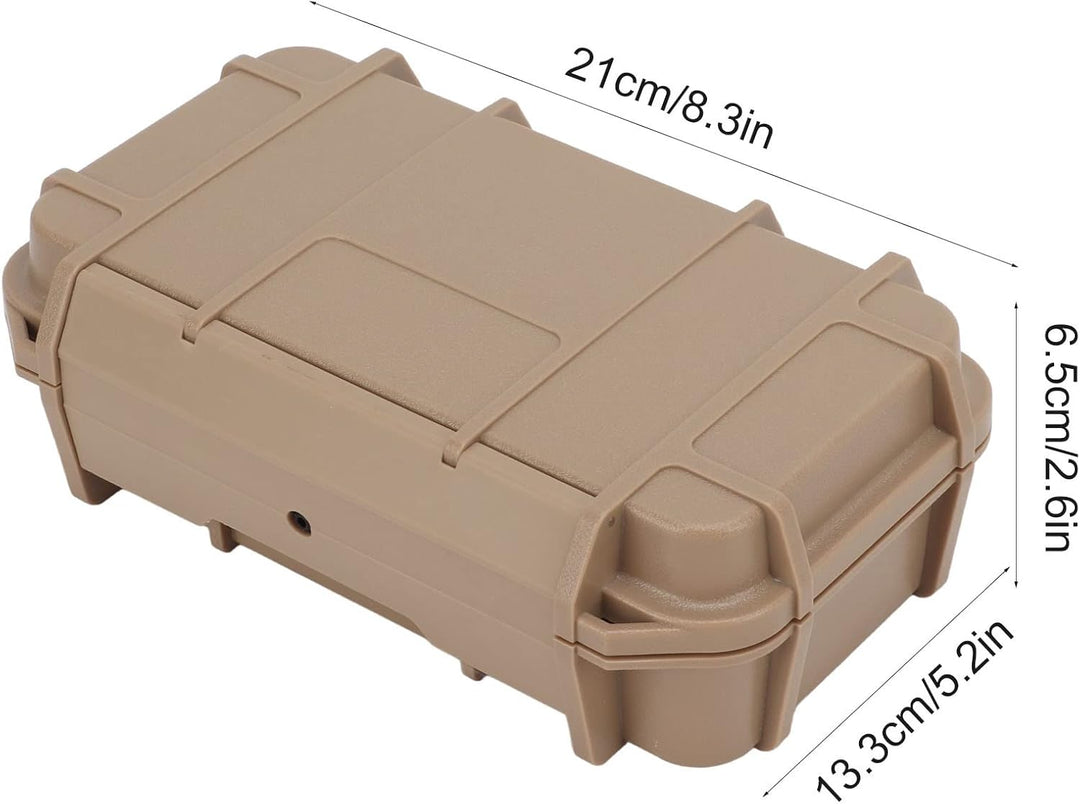 BuyWeek wasserdichte Box, Outdoor Aufbewahrungsbox ABS Kunststoff Aufbewahrung Werkzeugbox Hartschal