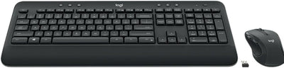 Logitech MK545 Advanced Wireless Keyboard and Mouse Combo Niederländisches QWERTY-Layout - Schwarz