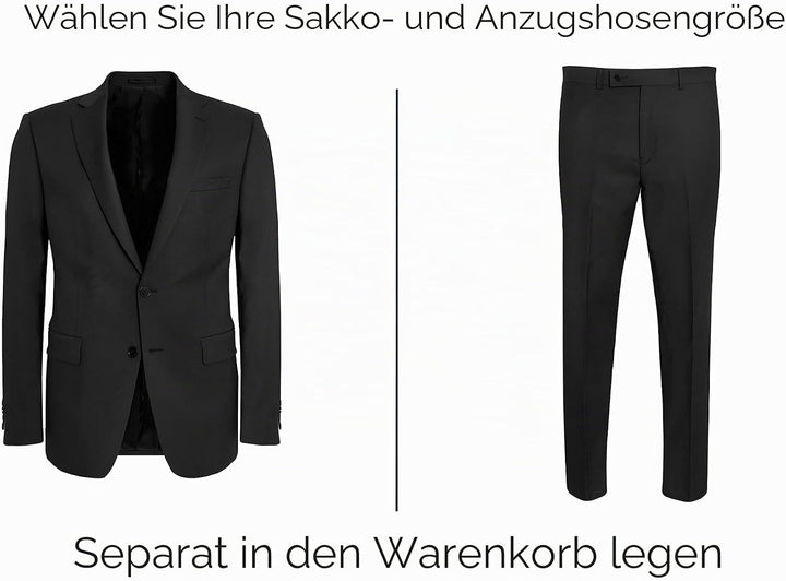 Calvin Klein Herren Slim Fit Stretch Suit Separates - Custom Jacket &amp; Pant Size Selection Jerome 38W