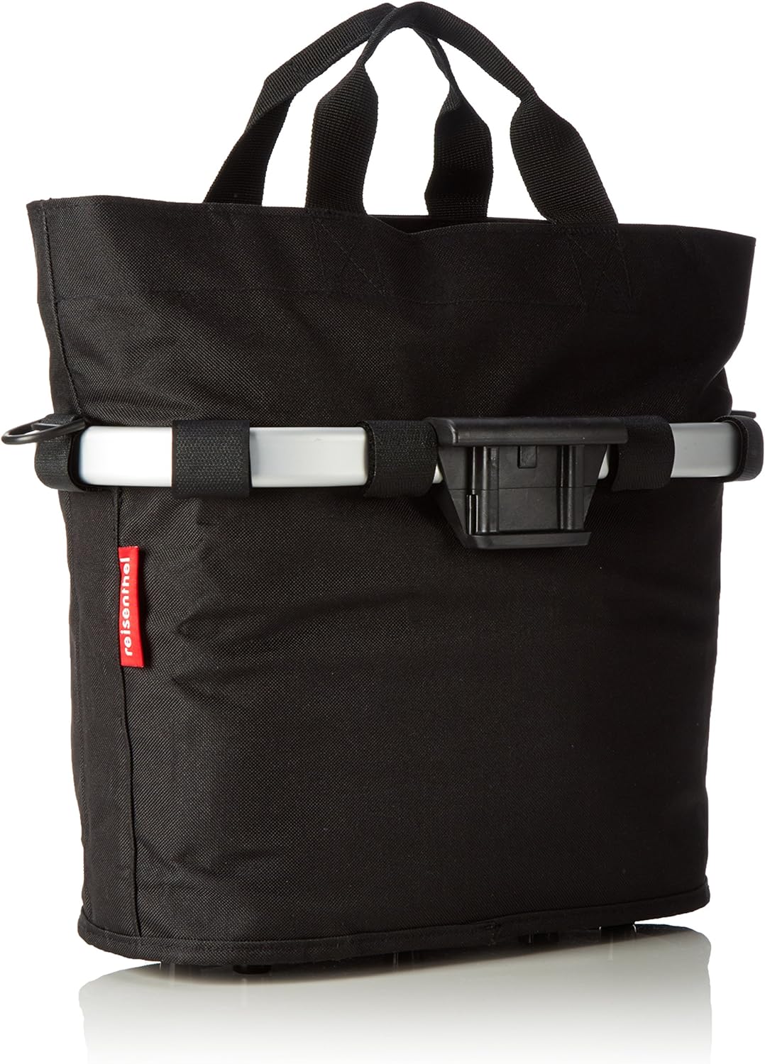 KLICKfix Farradtasche Bikebasket Oval S Schwarz, 34 x 31 x 17.5 cm Single, Single