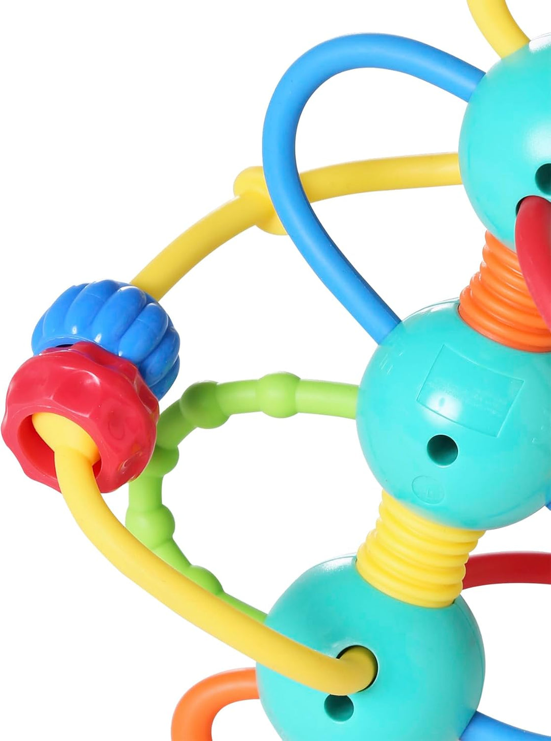 Vertbaudet Baby Rassel mit Kugeln Mehrfarbig