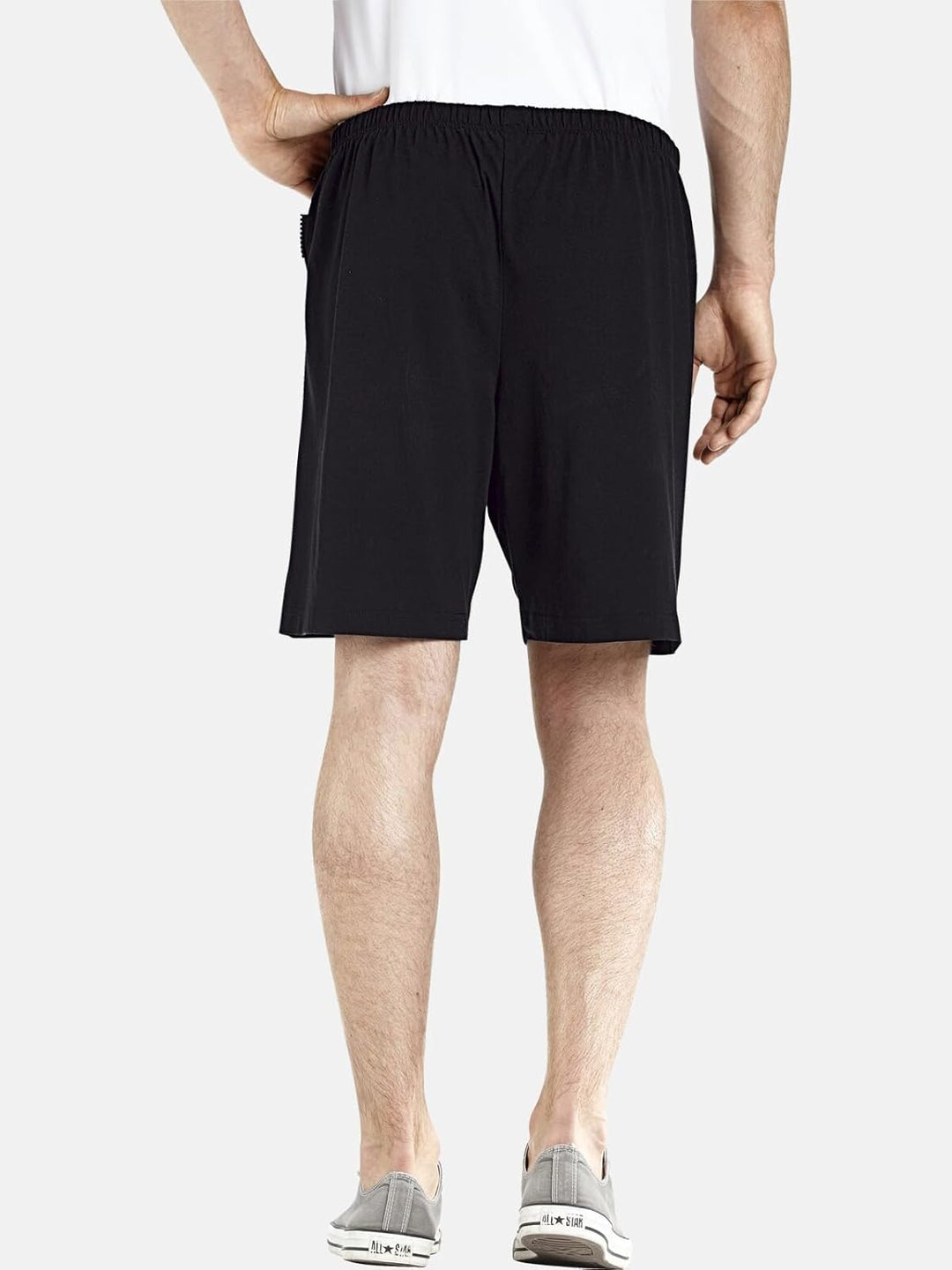 Jan Vanderstorm Herren Kurze Schlafhose Malvik XXL Schwarz, XXL Schwarz