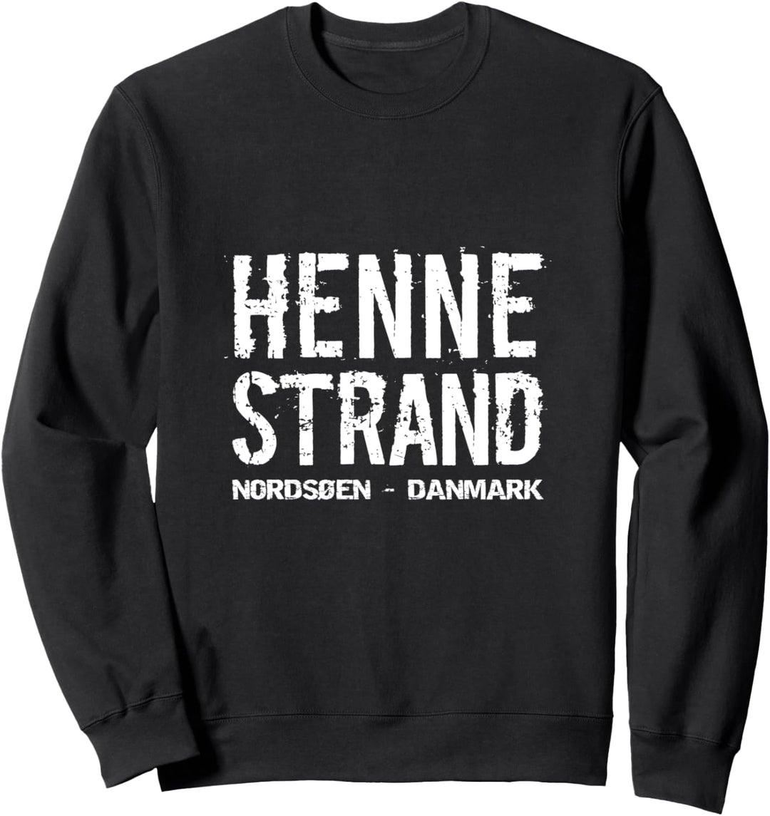 Henne Strand, Westjütland, Dänemark, Nordsee Sweatshirt