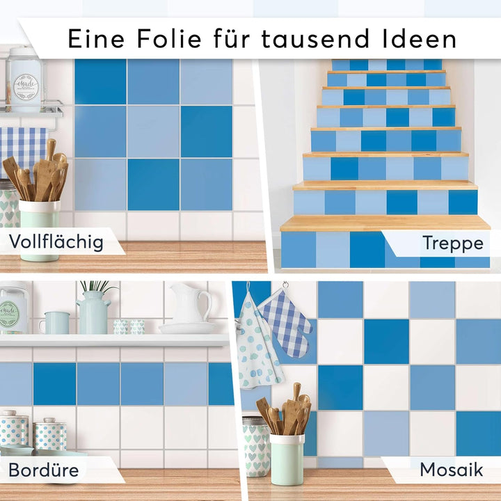 Fliesenfolie Fliesen Dekoration I Fliesen Folie Sticker Aufkleber Küchenfolie Bad Fliesen Küchengest