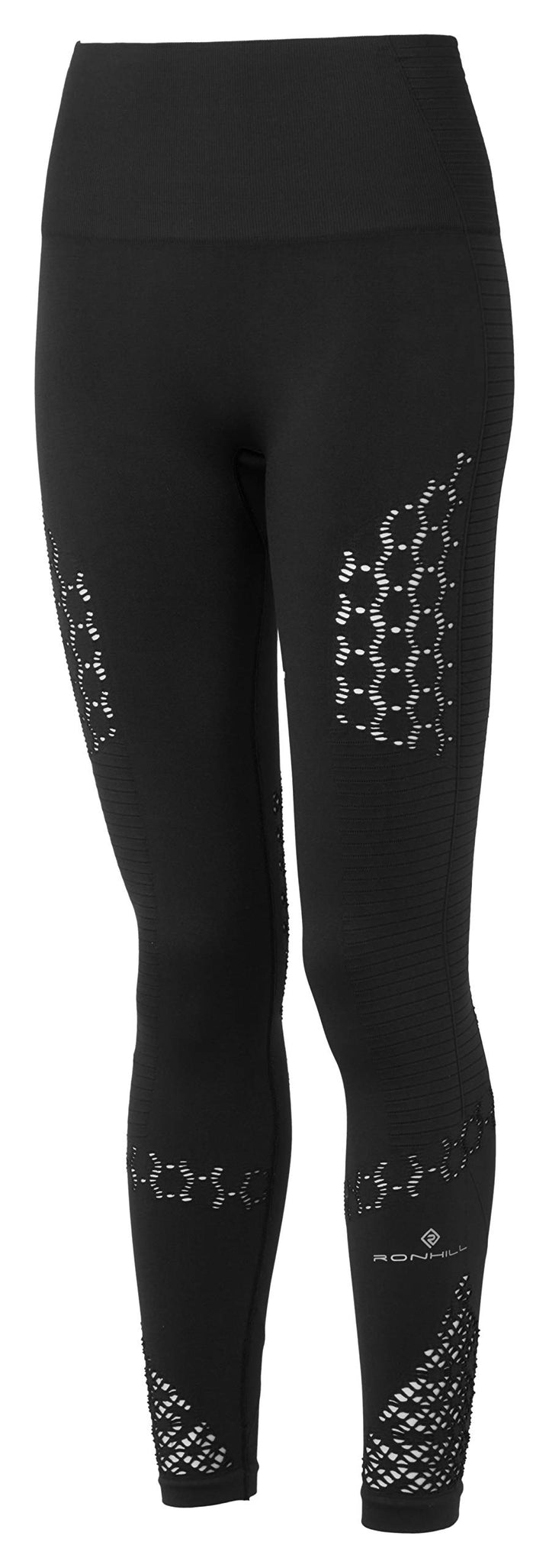 Ronhill Damen Wmn's Momentum Seamless Tight Legwear 6- 8 Schwarz, 6- 8 Schwarz