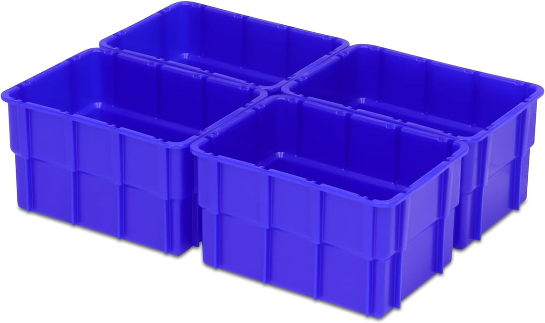Einsatzkasten Einteilungs-Set für Eurobehälter, Schubladen mit Innenmass 362x262 mm (LxB), 102 mm ho