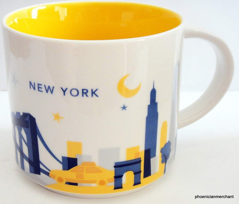 Starbucks New York City Kaffeebecher You Are Here Collection, mit original Starbucks Box