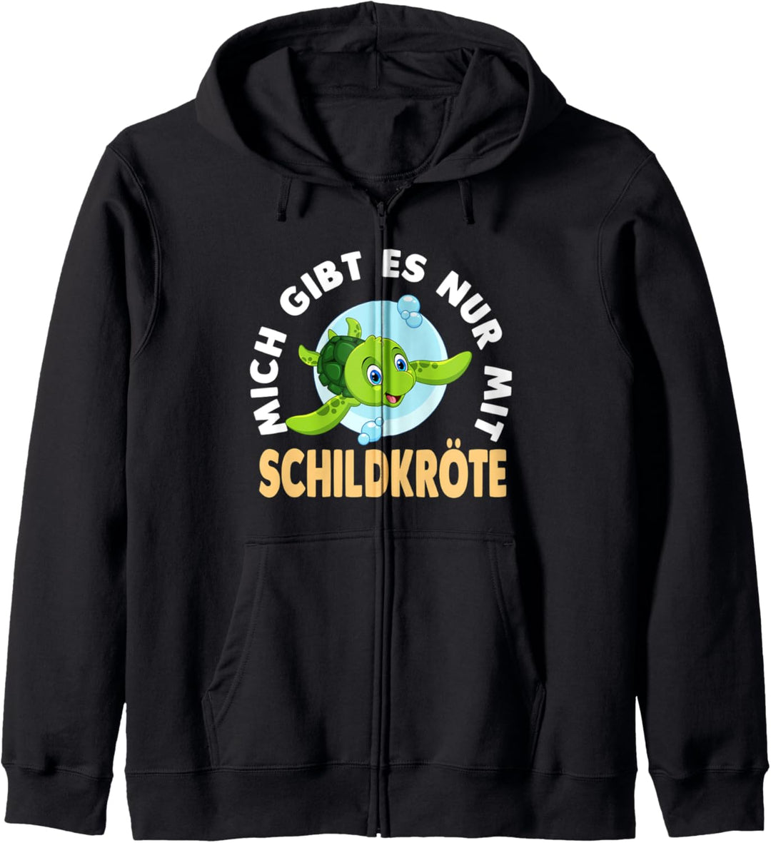 Mich gibt es nur mit Schildkröte Kapuzenjacke