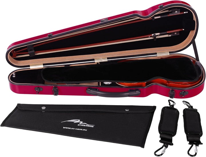 Geigenkoffer Glasfaser Vision 4/4 rot M-Case
