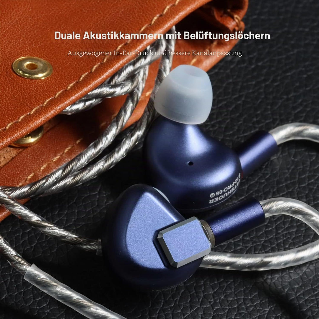 Letshuoer S12 Pro In-Ear-Kopfhörer, 14,8 mm, Planar, magnetischer Treiber, kabelgebunden, HiFi-Kopfh