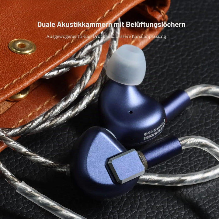 Letshuoer S12 Pro In-Ear-Kopfhörer, 14,8 mm, Planar, magnetischer Treiber, kabelgebunden, HiFi-Kopfh