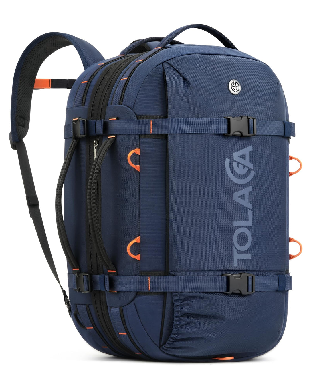 Tolaccea Reiserucksack, Handgepäck Rucksack Flugzeug, TSA-Freundlicher Laptop Rucksack 15,6 Zoll, Er