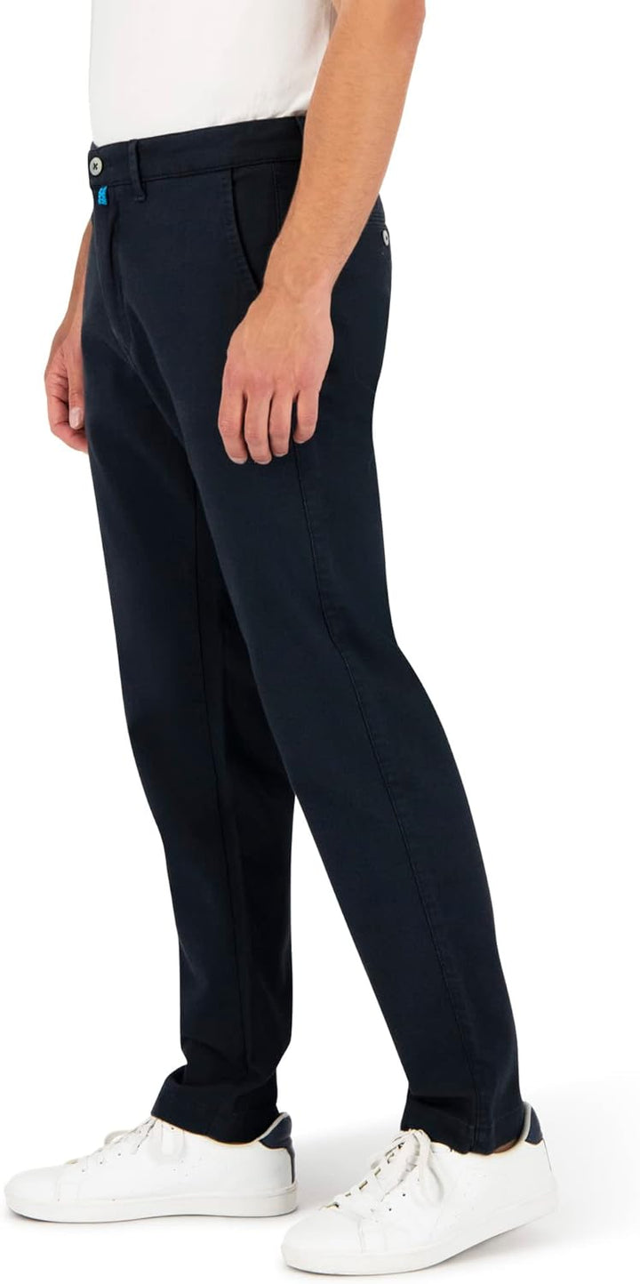 Pierre Cardin Herren Chino Futureflex Lyon | Männer Hose | Tapered Fit 30W / 34L Blau, 30W / 34L Bla