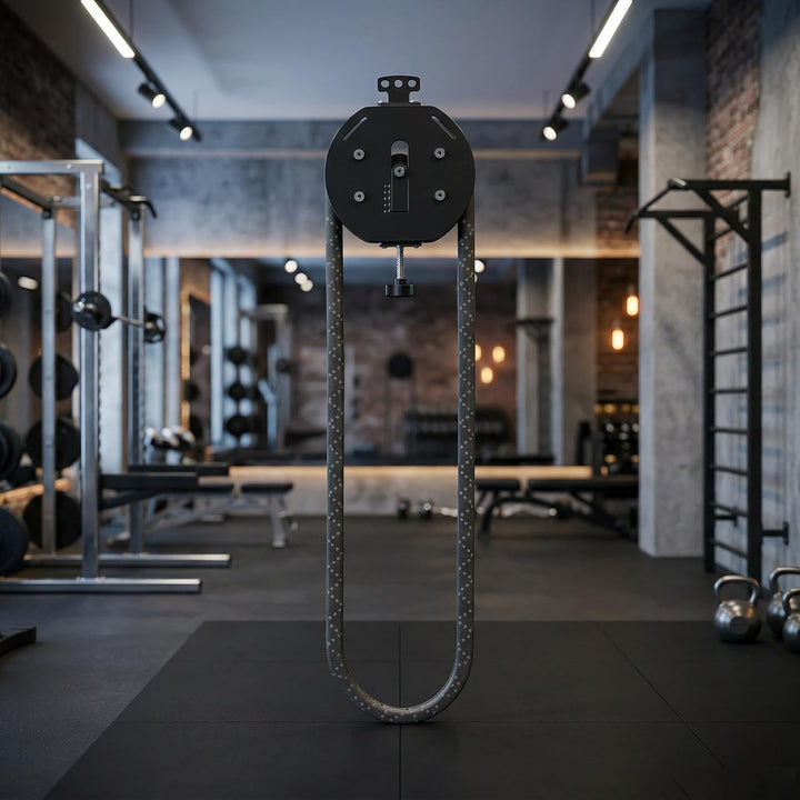 Generisch Endlosseiltrainer für Zuhause, Seilzugsystem mit verstellbarem Widerstand, Tragbarer Endle