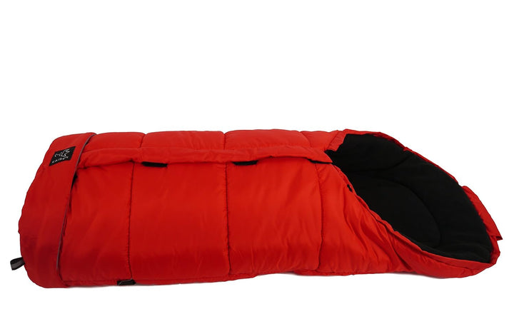 Kaiser Naturfelle 6570833 - Fusssack "Iglu Thermo Fleece", Farbe: rot, Rot