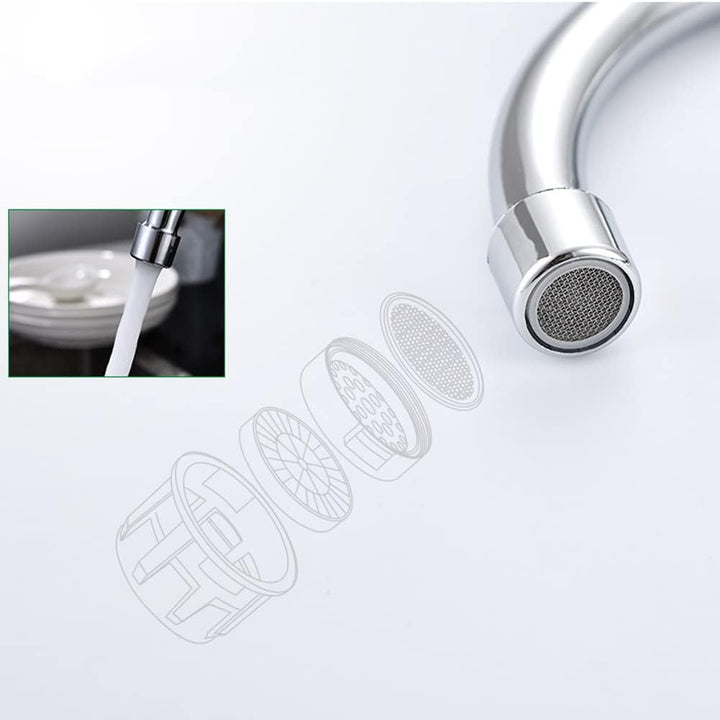 Edelstahl Waschtischarmatur, Küche Spültischarmatur, Wasserhahn Küche, Küchenarmatur aus Edelstahl,