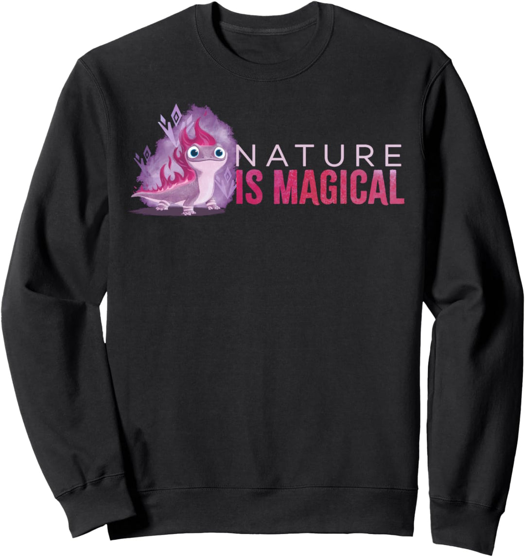 Disney Frozen 2 Bruni The Salamander Nature Is Magical Sweatshirt
