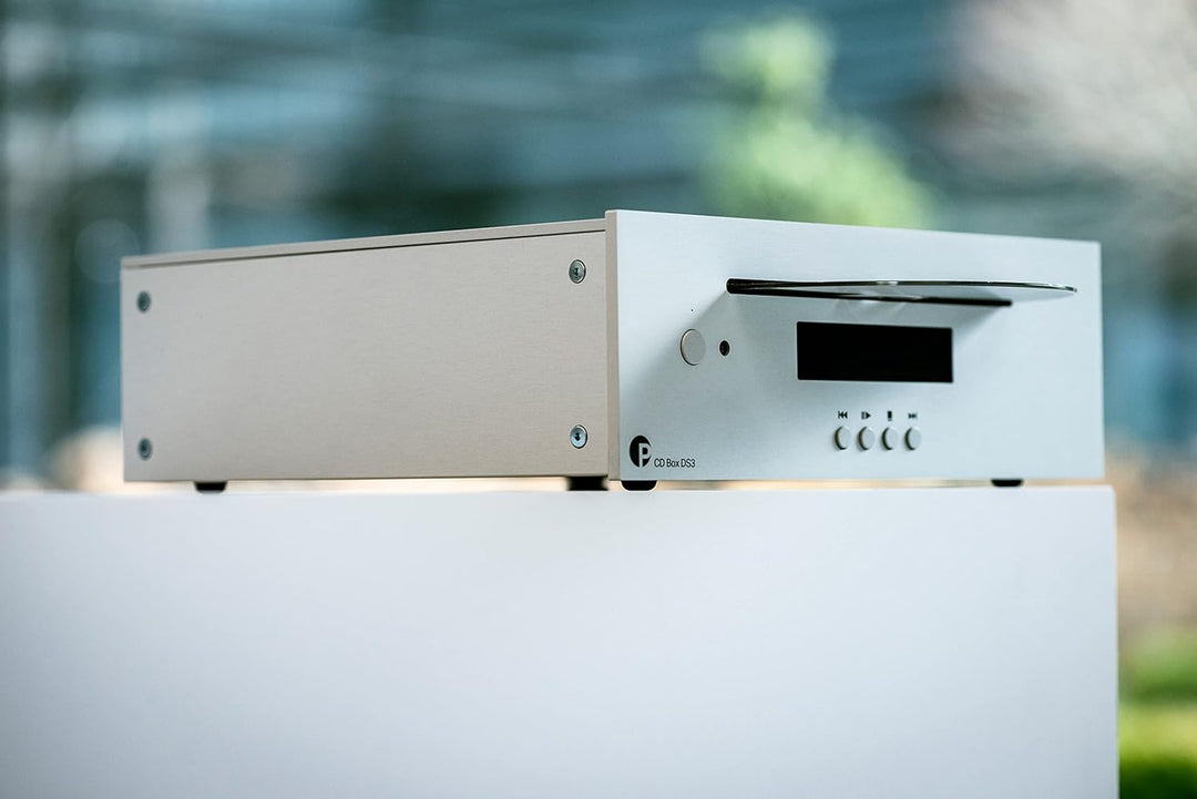 Pro-Ject CD Box DS3, High End CD Player mit True Red Book Wiedergabe und Analog-und Digitalausgängen
