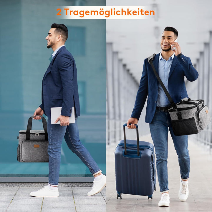 Lifewit 25L Kühltasche Gross Thermotasche Cooler Bag Einkaufstasche Kühlbox Thermo Tasche Lunchtasch