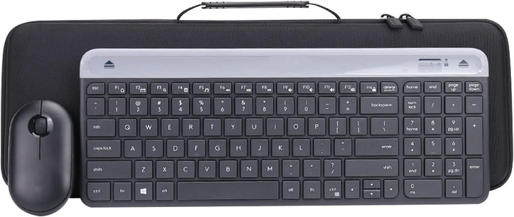 co2CREA Hart Tasche für Logitech MK470 Slim Combo Kabelloses Tastatur Maus Set Case Etui Tragetasche