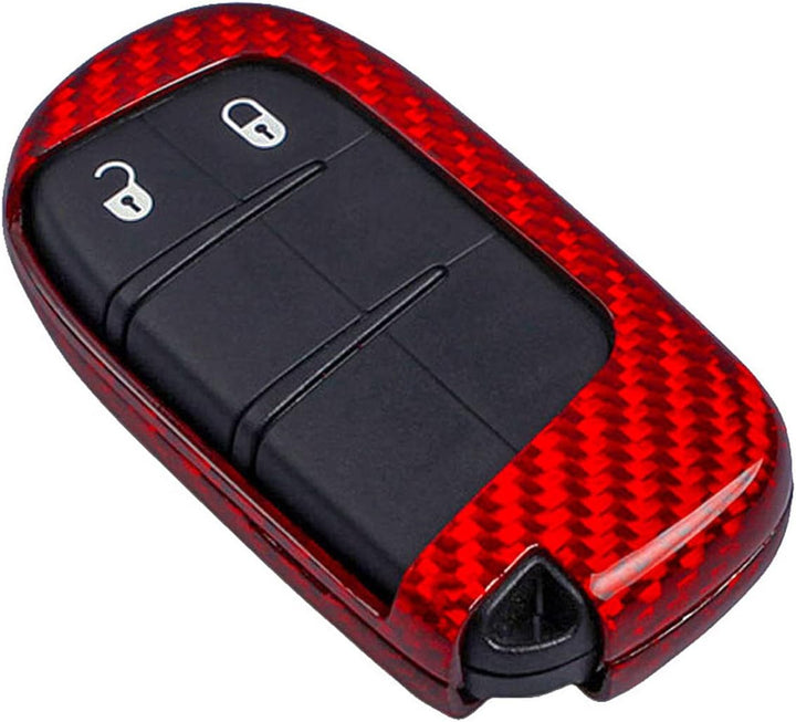 M.JVisun Echte Kohlefaser Abdeckung Fall Für Jeep Grand Cherokee SRT Cherokee Renegade Compass Auto