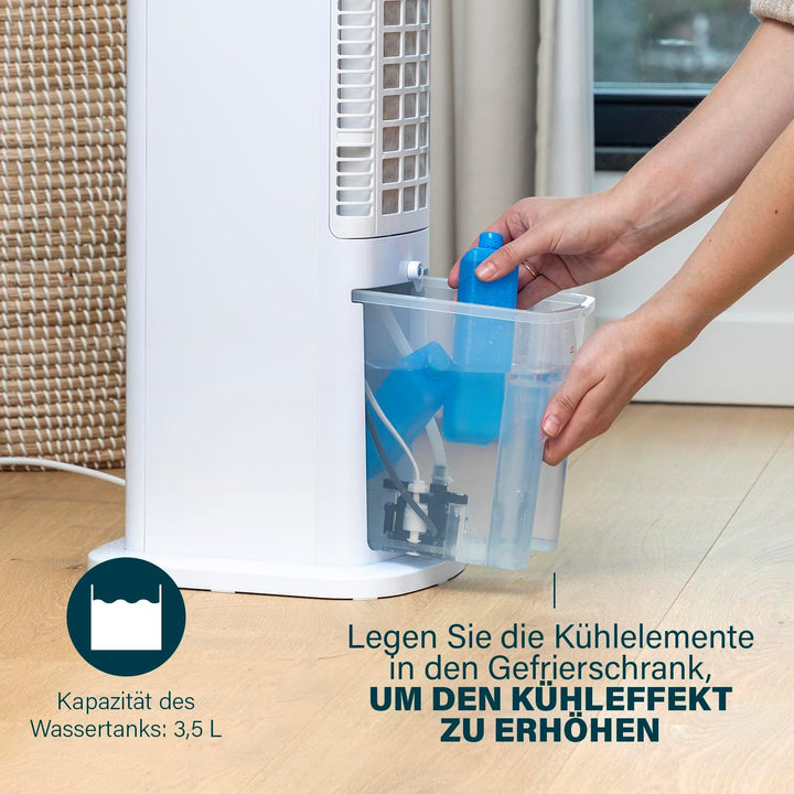 Princess Luftkühler - Leistungsstark - Noch erfrischenderer Effekt - Einstellbar und programmierbar