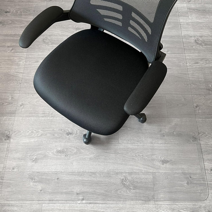 Marvelux Klar Bodenschutzmatte, Mehrzweck PVC Hartbodenschutzmatte 75 x 120cm, Langlebiger wasserdic
