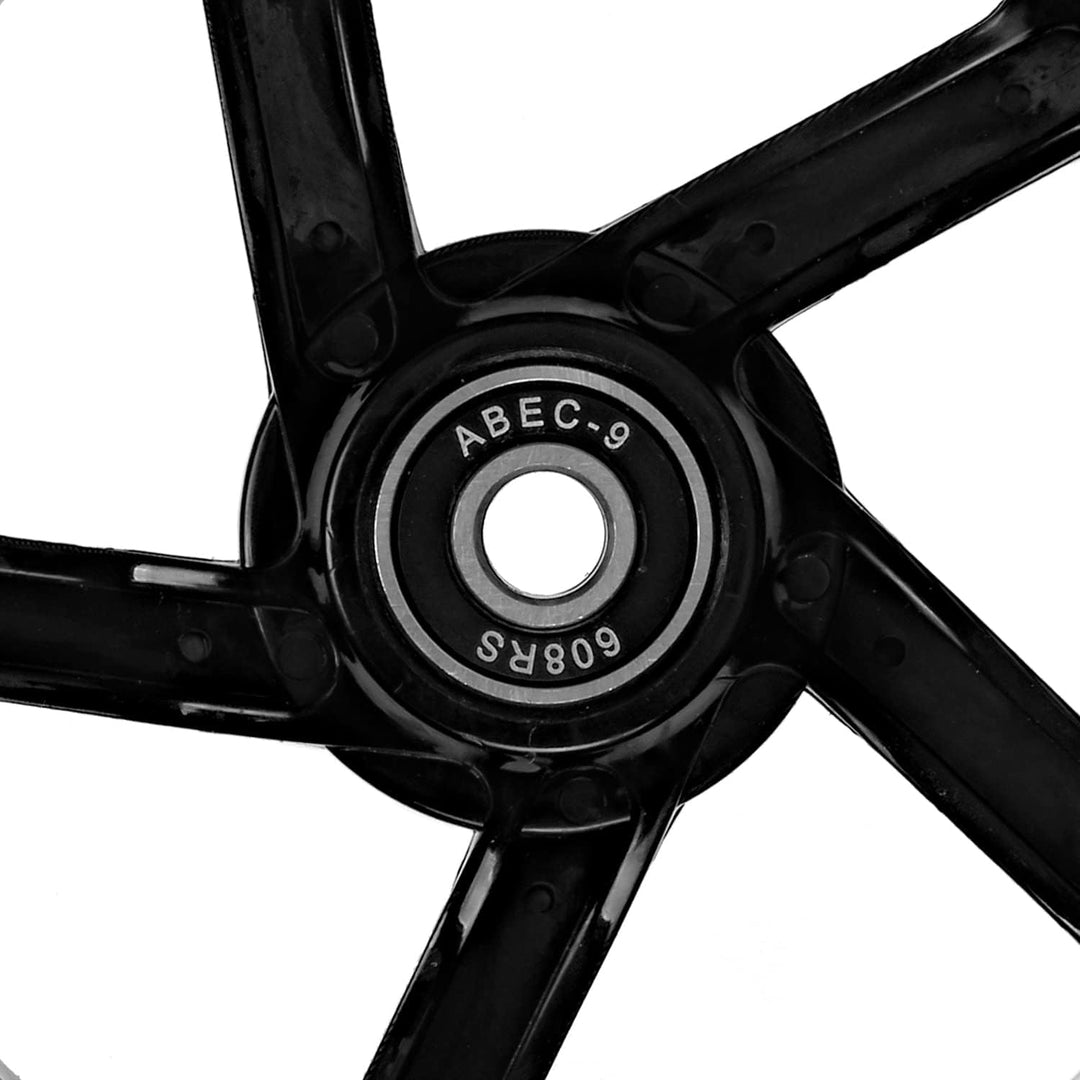 2 Stück 145x30mm Mach1 Kickscooter Rollen-Set inklusive Kugellager + Spacer - Cityroller Ersatz Reif