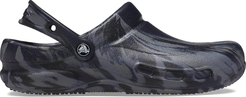 Crocs Unisex Bistro Graphic Clogs 36/37 EU Deep Navy Multi, 36/37 EU Deep Navy Multi