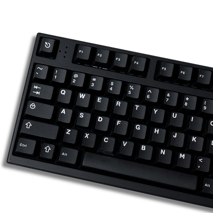 Schwarz WOB Keycaps Doubleshot Cherry Profil 121 Tasten Custom Minimalist Keycaps Set für Cherry MX