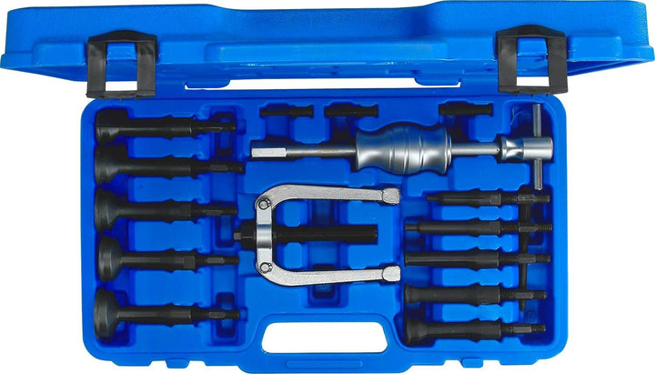 BRILLIANT TOOLS BT631150 Grundloch-Innenlager-Abzieher-Satz | 16- tlg. [Powered by KS TOOLS]