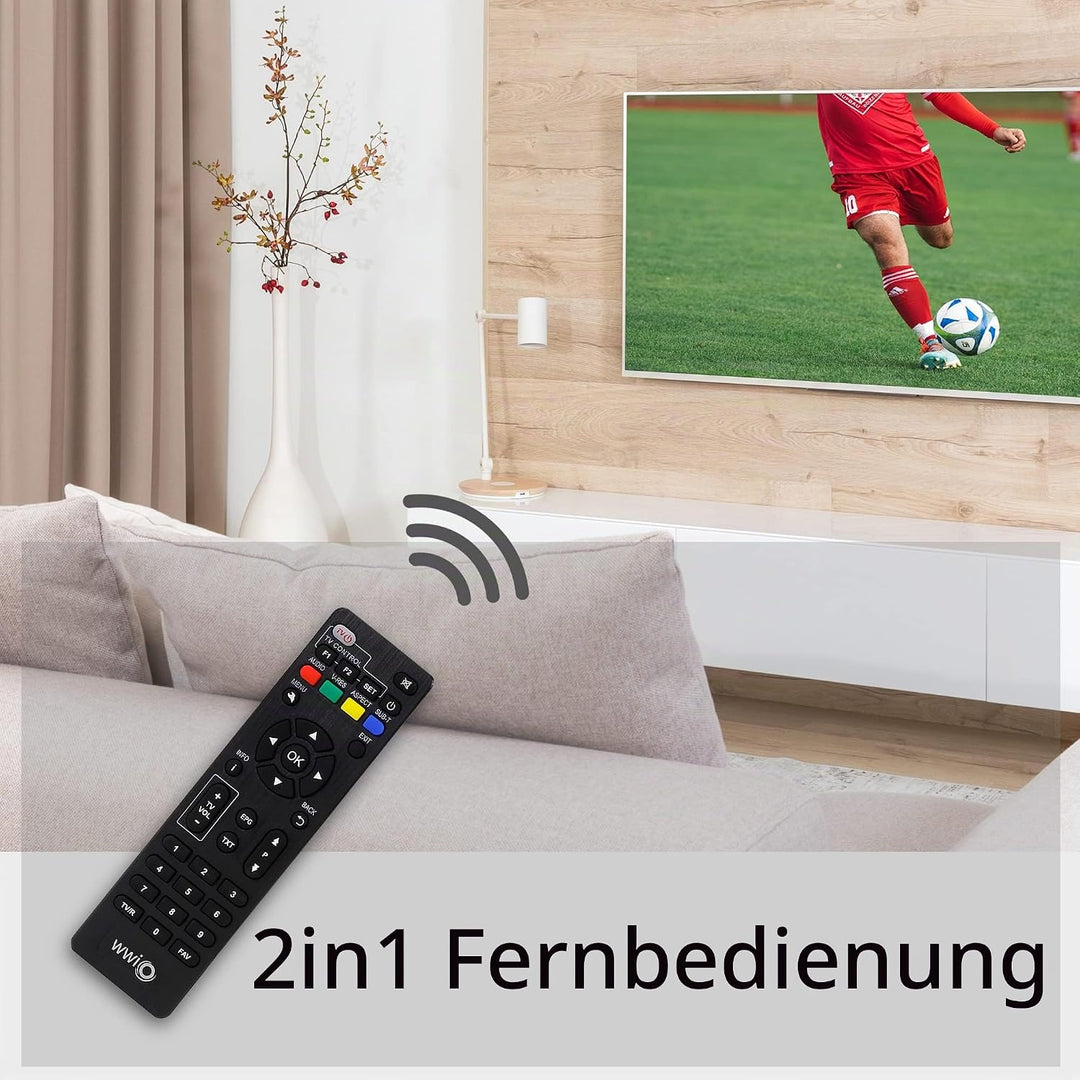 WWIO Trinity T2 TV Stick RCU 2 in 1