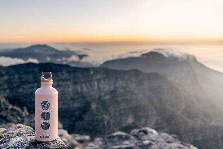 SIGG - Alu Trinkflasche - Traveller MyPlanet - Made in Switzerland - Für Kohlensäurehaltige Getränke