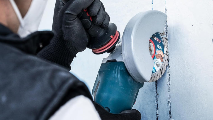 Bosch Professional 1x Expert MultiMaterial X-LOCK Diamanttrennscheiben (für Beton, Ø 125 mm, Zubehör
