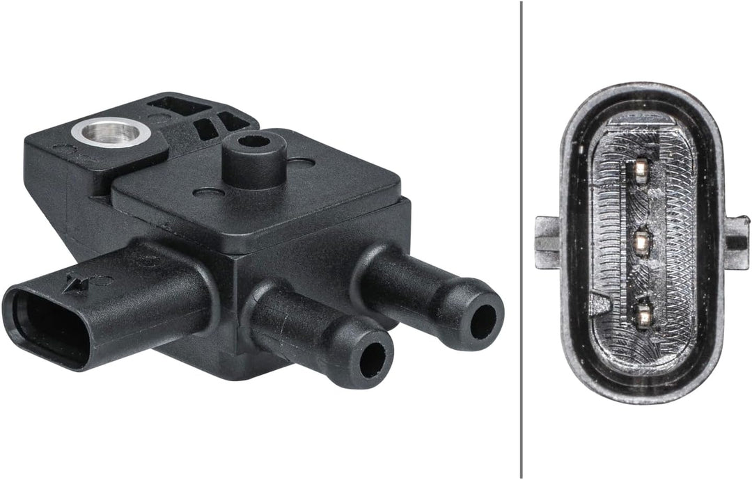HELLA 6PP 009 403-421 Sensor, Abgasdruck - 3-polig - geschraubt
