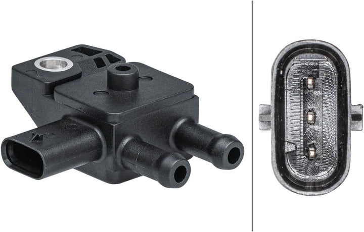 HELLA 6PP 009 403-421 Sensor, Abgasdruck - 3-polig - geschraubt