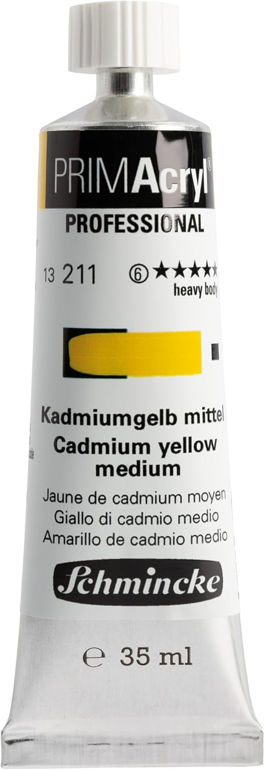 Schmincke - PRIMAcryl Professional® feinste Premium Acrylfarben, Sonderset neue Töne, 3 x 35 ml, 737