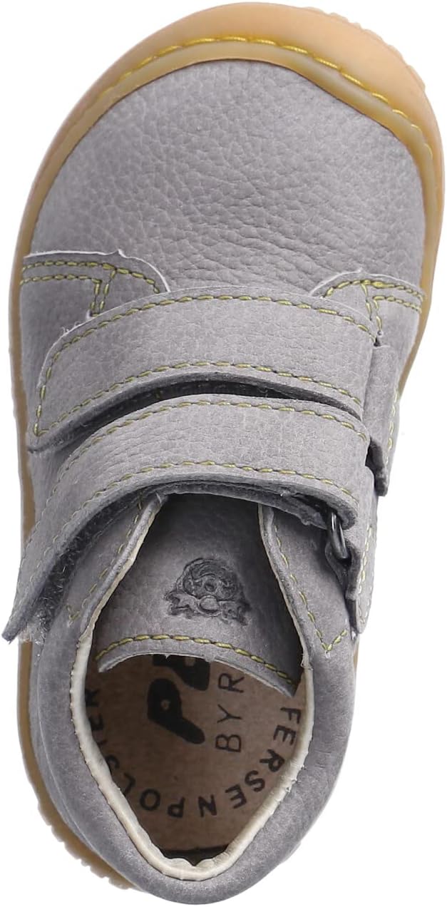 PEPINO Ricosta Mädchen und Jungen Stiefel Chrisy,Kinder Boots,WMS:Mittel,terracare, Grau 450