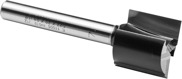 ENT 11005 Nutfräser HW, Schaft (S) 8 mm, Durchmesser (D) 22 mm, NL 20 mm, SL 50 mm, GL 70 mm, mit Ha