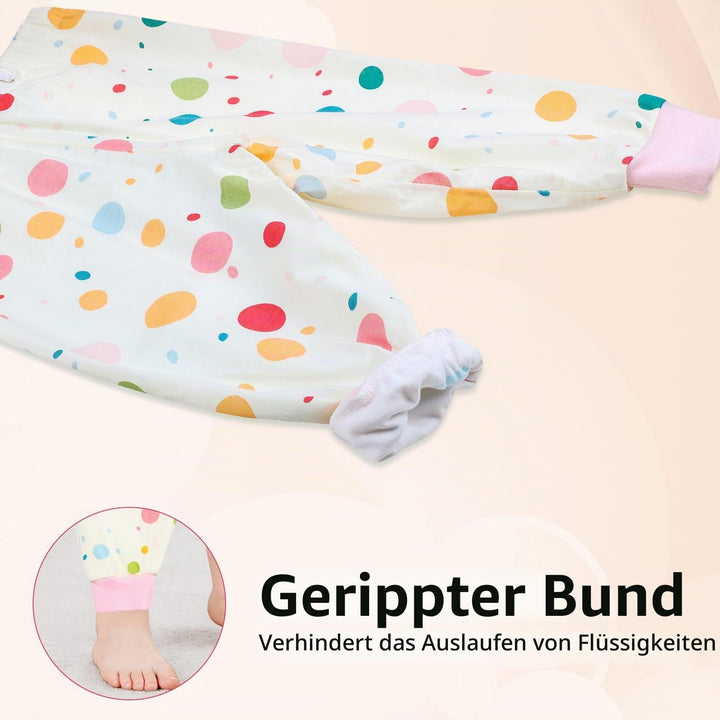 MOEMOE BABY 2 Stück Baby Windelhose aus Baumwolle – Töpfchentraining Hose für Kinder, waschbare Lern