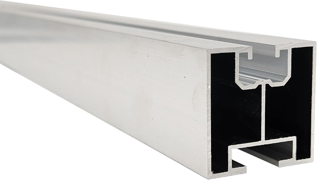 STOFFTEX Solar Schiene Solarschiene Solarprofil Montageschiene 200cm 2m Aluminiumprofil 0% §12Abs.3U