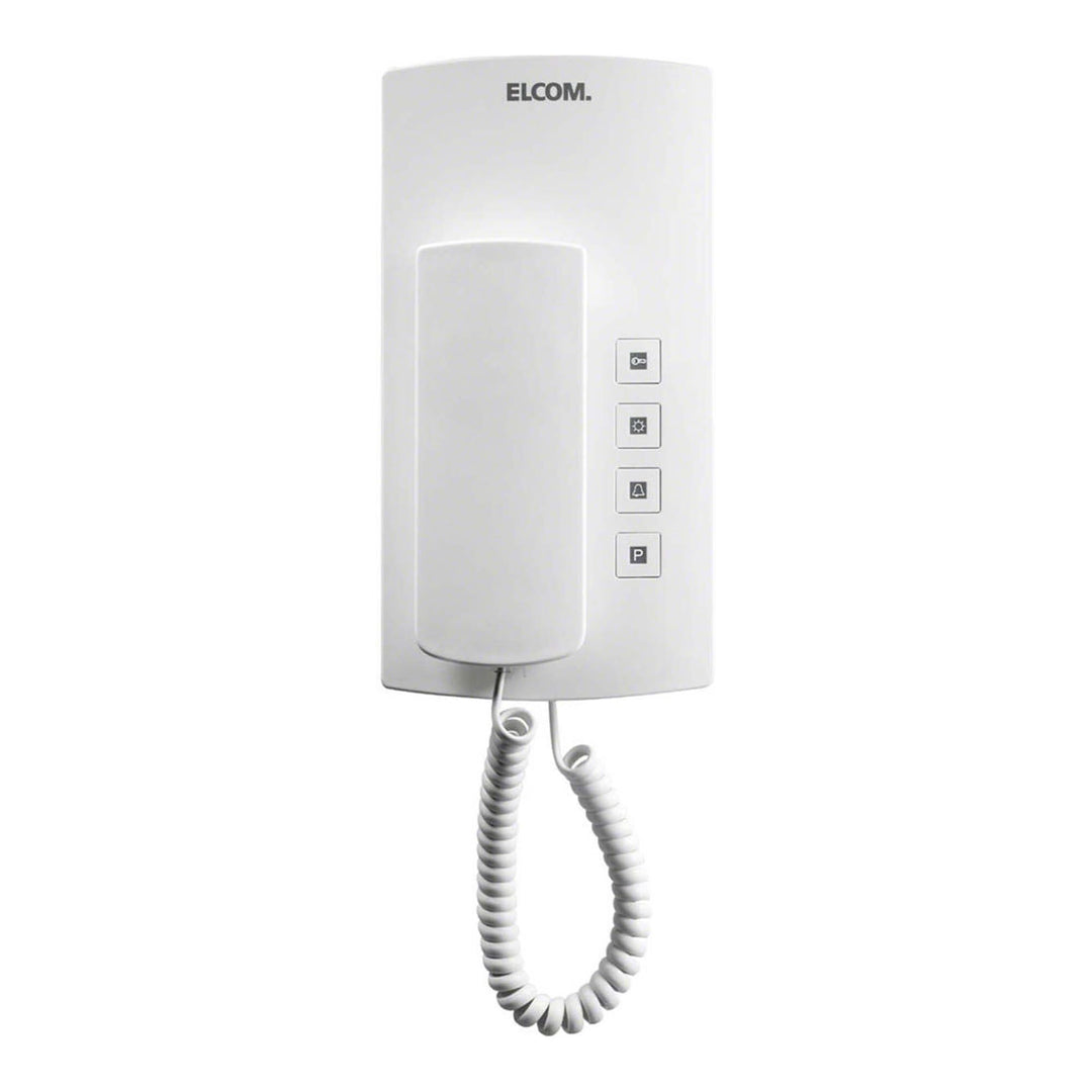 ELCOM Audio-Haustelefon i2-Bus, weiss BHT-200 ws