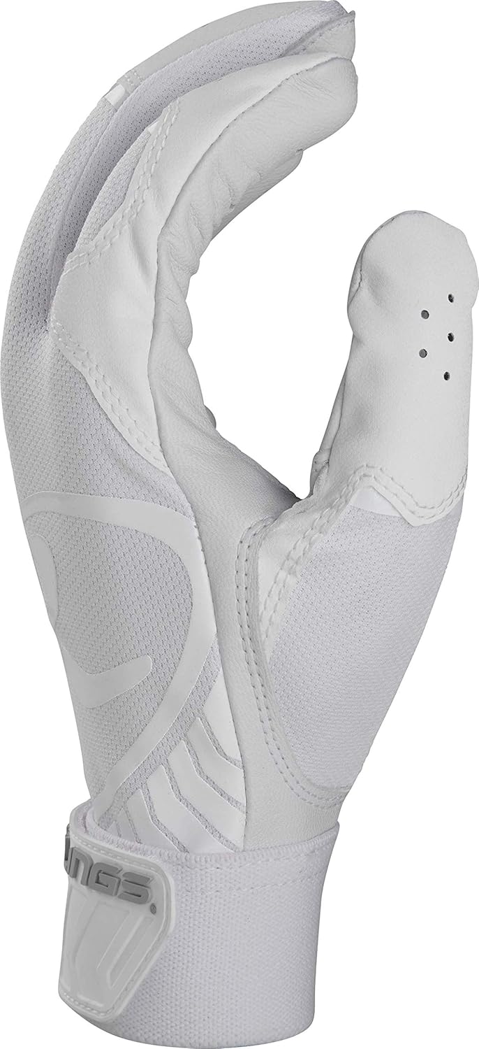 Rawlings | 5150 Baseball-Schlaghandschuhe | Jugendliche | mehrere Farben L Weiss, L Weiss