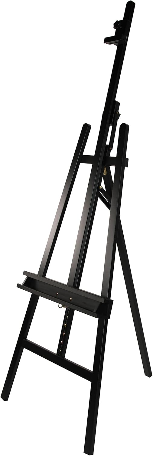 Paintersisters Akademie Staffelei ELBA, 66x230 cm klappbare Sitz- und Standstaffelei für Keilrahmen