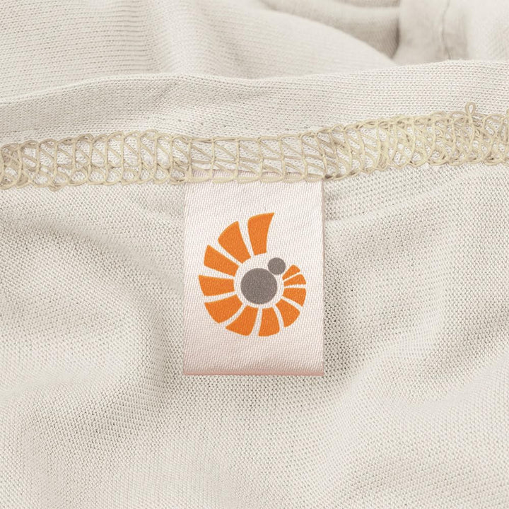 Ergobaby Babytragetuch für Neugeborene ab Geburt bis 11,3 kg, Aura Knit Tragetuch aus recycelten Sto