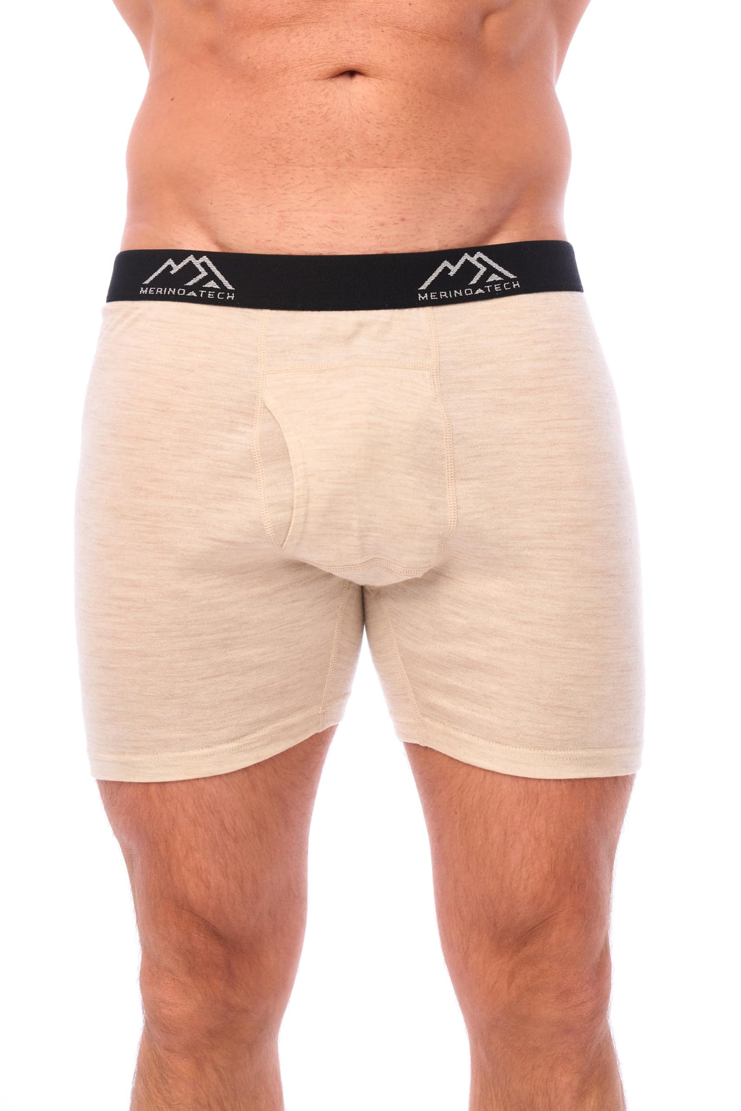 Merino.tech 100% Merino Unterwäsche Herren - Boxershorts Herren Merinowolle, Geruchsfrei Und Feuchti
